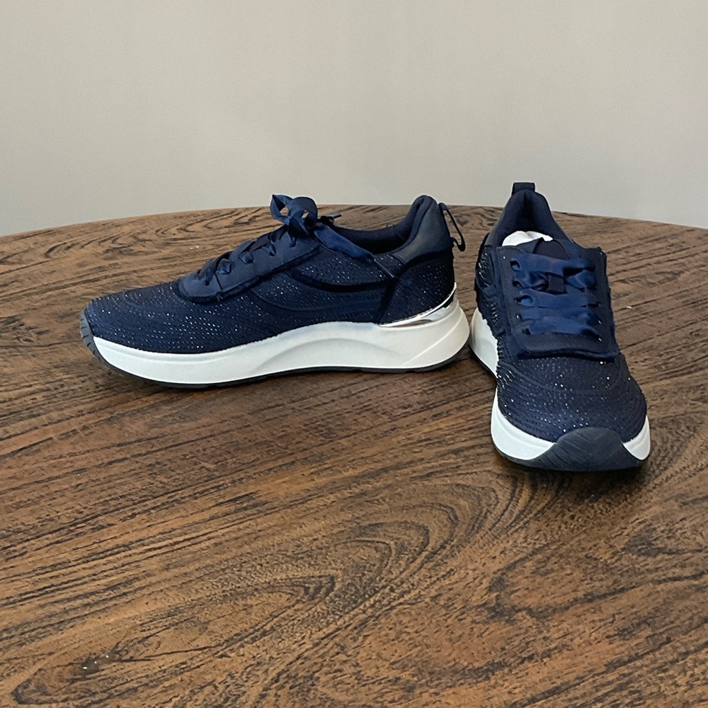 Kenneth Cole Navy Blue Sneakers